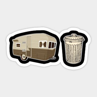 Trailer Trash Sticker